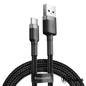 Cabo Usb-A Macho P/ Usb-C 3.0 Macho 0.5M Cafule Baseus