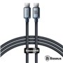 Cabo Usb-C Macho / Usb-C Macho Crystal Shine 1.2M Baseus