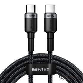 Cabo Usb-C 2.0 Pd Macho P/ Usb-C Pd Macho 5A 2M 100W Baseus