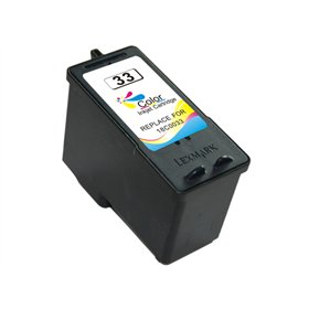 Lexmark 33 Tinteiro Cores - Compatível