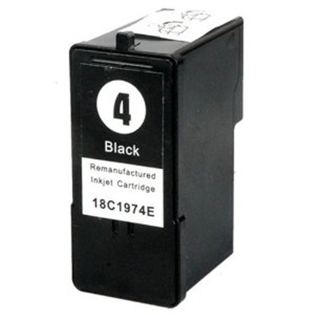 Lexmark 4 Tinteiro Preto - Compatível