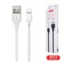 Cabo Usb-A 2.0 Macho / Usb-C 2.1A 1M Branco Xo