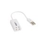 Placa de Som USB Externo com Cabo - uGo