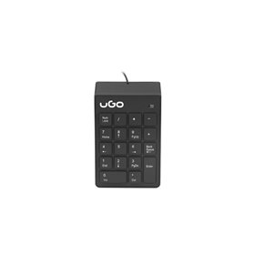 Teclado Numérico Externo Askia K140 USB - Preto - uGo