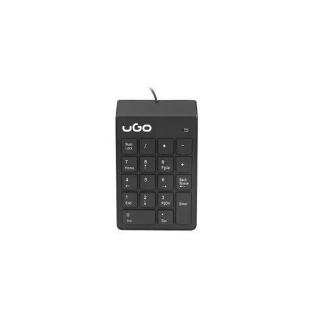 Teclado Numérico Externo Askia K140 USB - Preto - uGo