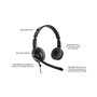 Headset Voice 28 Duo NC com Fio - Axtel
