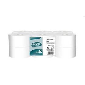 Papel Higiénico Jumbo 2 Folhas Estrela 12x100M 12 Rolos