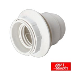 Casquilho P/ Lâmpada E27 Branco