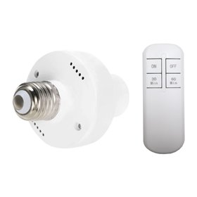 Casquilho P/ Lâmpada E27 C/ Comando S/ Fios