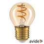 Lâmpada E27 3W Globo 230V Filamento 2700K 180Lm Avide