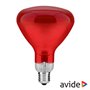 Lâmpada E27 100W Infravermelhos Vermelho Avide