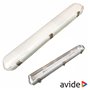 Armadura Estanque 1.2M P/ 2 Lâmpadas Led Tubular T8 Avide