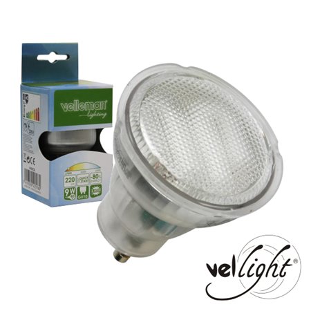 Lâmpada Gu10 9W45W 230V Eco 220Lm 2700K