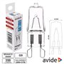 Lâmpada G9 28W37W 230V Halogéneo 350Lm Avide