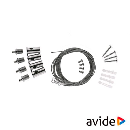 Conjunto De Suspensão P/ Painel Led Avide