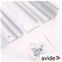 Armação Metal P/ Montar Painel Led Superfície 30X120Cm Avide