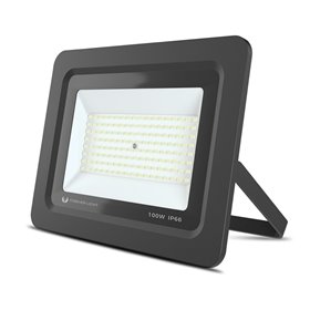 Foco Led 100W 230V 6000K 8000Lm Preto