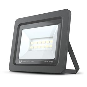 Foco Led 10W 230V 6000K 800Lm Preto