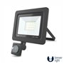 Foco Led 20W C/ Sensor 230V 6000K 1600Lm Preto