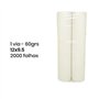 Papel de Computador 12x9,5/60g - 1 Via Branco - 2000 Folhas