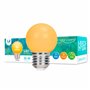 Conjunto 5 Lâmpadas E27 2W10W 230V Led Amarelo