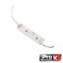 Módulo C/ 6 Leds 5050 3W 6000K 270Lm 12V Ip65 Prok