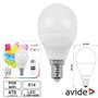 Lâmpada E14 Dimável 5.5W Led Miniglobo Rgbw Wifi 470Lm Avide