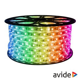 Fita 3000 Leds 5050 Rgb 220V 50M Ip67 Avide
