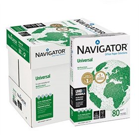 Papel 080gr Fotocopia A4 Navigator Premium 5x500Fls