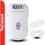 Depiladora Elétrica C/ Bateria E Escova Techwood