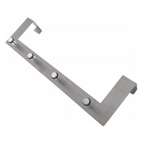 Cabide De Porta C/ 4 Ganchos 40Mm