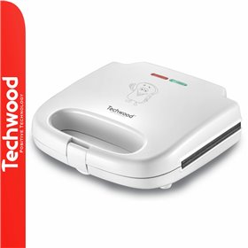 Tostadeira Anti-Aderente Branco 800W Techwood