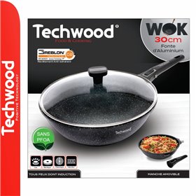 Wok Antiaderente Ø30Cm Ménage Techwood