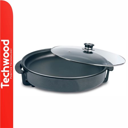 Panela Elétrica P/ Pizza Ø30Cm 1500W Techwood