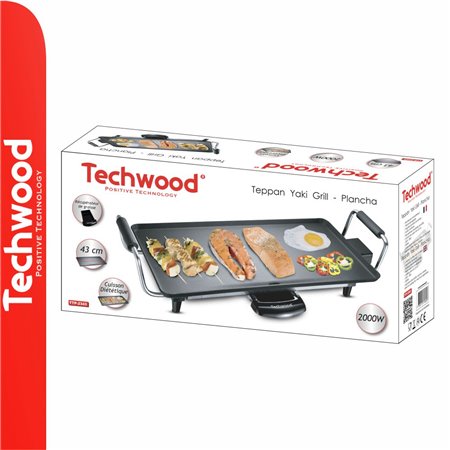 Grelhador Elétrico 2000W Techwood