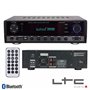 Amplificador Stereo Hifi 2X50W + 3X20W Usb/Fm/Bt/Sd Ltc