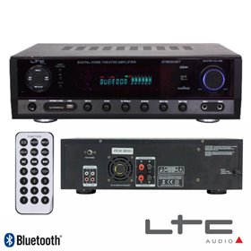Amplificador Stereo Hifi 2X50W + 3X20W Usb/Fm/Bt/Sd Ltc