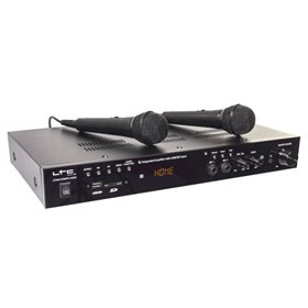 Amplificador Stereo Hifi 2X50W Vídeo Hdmi Usb/Fm/Bt/Sd 2 Mic