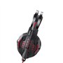 Headset Gaming com Microfone, Hoco W102 - Vermelho
