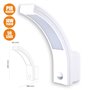 Aplique Exterior C/ Sensor 10W 750Lm Branco