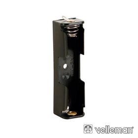 Suporte P/ 1 Pilha Aa C/ Terminais P/ Soldar Velleman