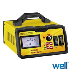 Carregador De Baterias Chumbo Universal 10A Well