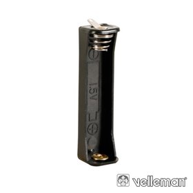 Suporte P/ 1 Pilha Aaa C/ Terminais P/ Soldar Velleman