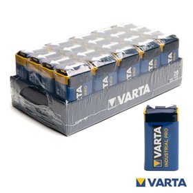Pilha Alcalina 9V/6Lr61 20X Industrial Varta