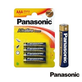 Pilha Alcalina Lr03/Aaa 1.5V 4X Blister Panasonic