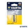 Pilha Zinco-Carvão 9V/6R6 Varta