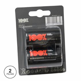 Pilha Alcalina Lr20/D 1.5V 2X Blister