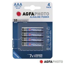 Pilha Alcalina Lr03/Aaa 1.5V 4X Blister Power Agfaphoto
