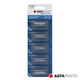 Pilha Alcalina Lr1/N 1.5V 5X Blister Power Agfaphoto
