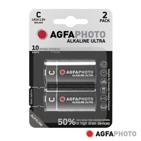 Pilha Alcalina Lr14/C 1.5V 2X Blister Ultra Agfaphoto